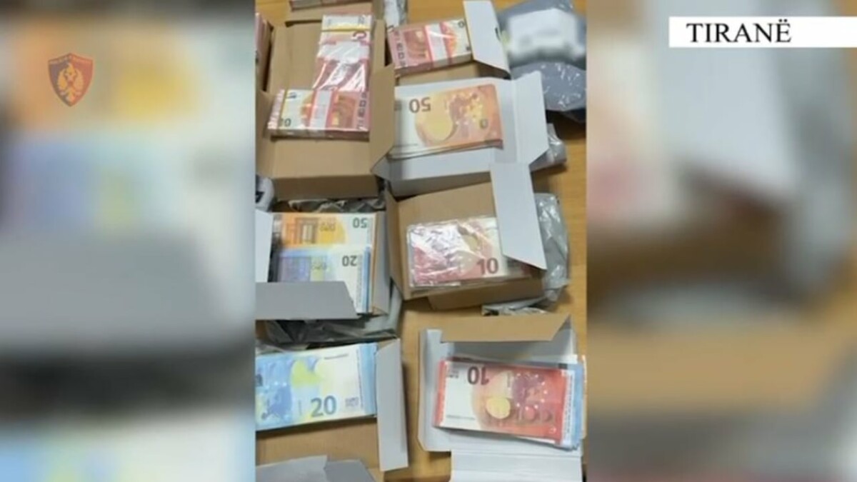 Tiranë/ Goditet grupi kriminal që hidhte në treg euro false, 4 në pranga dhe një në kërkim