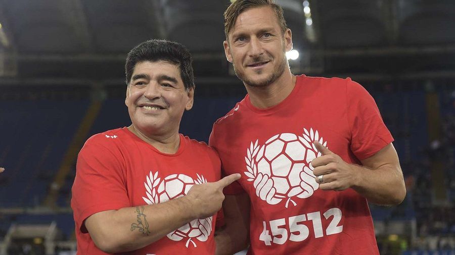 Totti: Nuk kthehem në “Olimpico” prej 3 vitesh, Maradona tha se jam italiani më i mirë i të gjitha kohërave