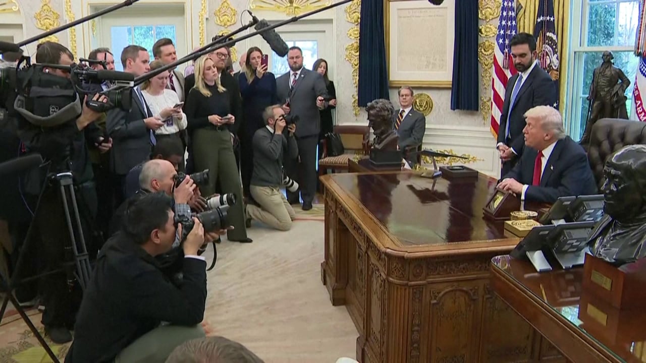 Trump “kthen pllakën” me “armikun”/ Qeshje e batuta me Mamdanin në Shtëpinë e Bardhë