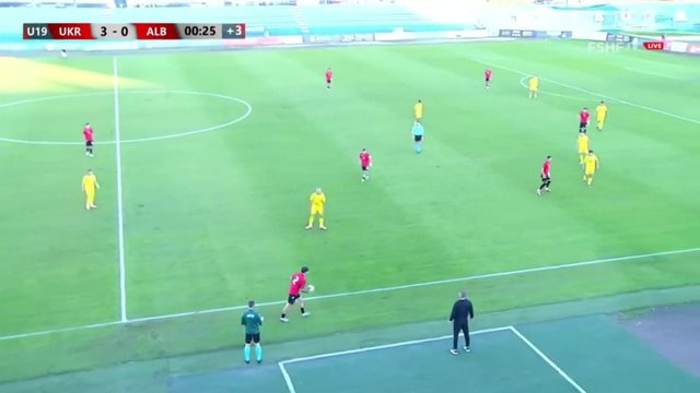 Ukraina mund pastër Shqipërinë, nis me humbje raundi i parë u kualifikueseve të europianit për kuqezinjtë U-19