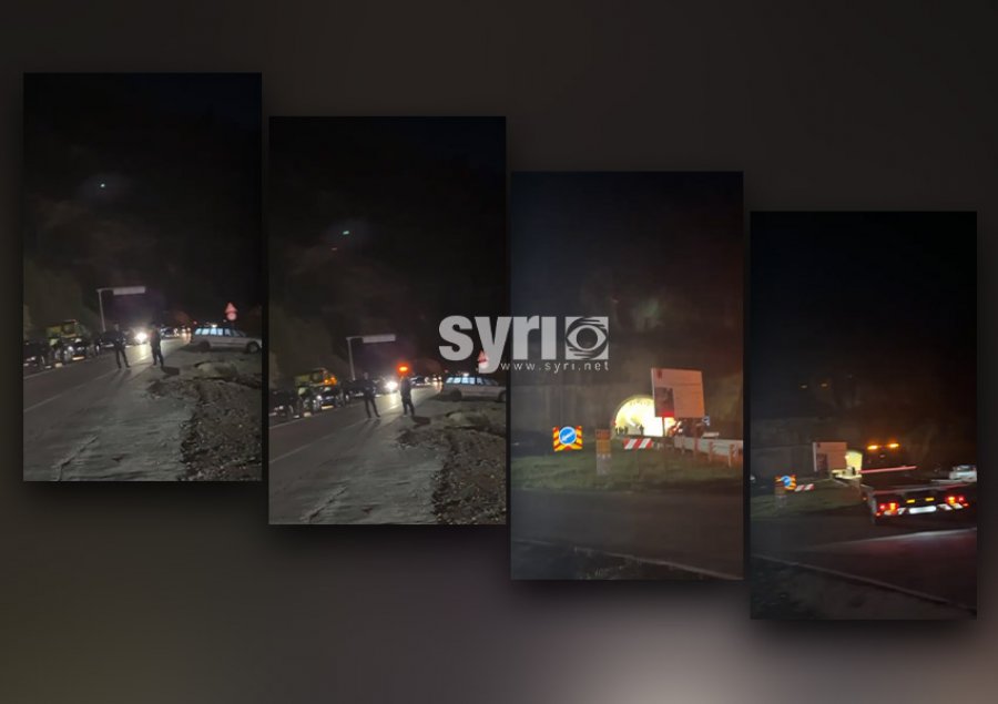 VIDEO/ Makina merr flakë brenda tunelit në rrugën Kardhiq-Delvinë, bllokohet qarkullimi nga të dy anët