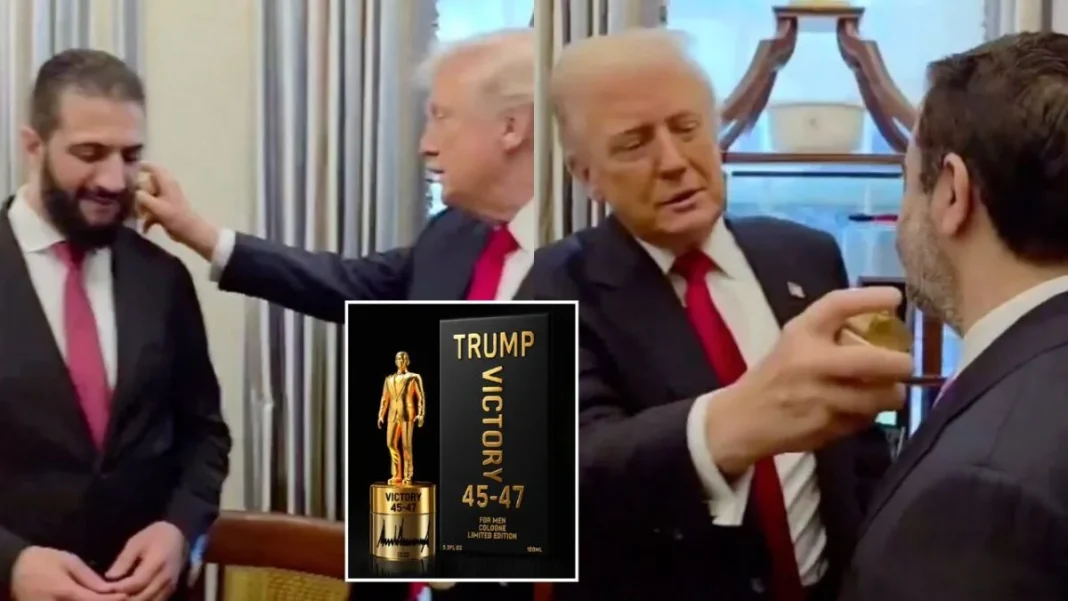 VIDEO-“Sa gra ke, me ju kurrë si dihet?”, Batutat e Trump/ Spërkat me parfum homologun sirian
