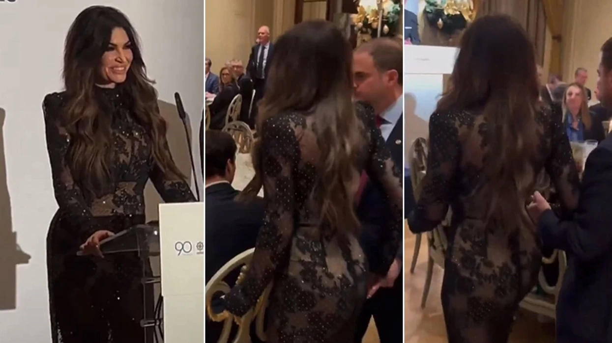 VIDEO-Shpërthen rrjeti/ Ambasadorja e SHBA në Athinë ngjall debat me veshjen e saj, shkon në takimin diplomatik me fustan tranparent..