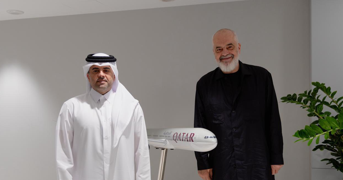 Vizita në Doha, Rama takohet me drejtorin e “Qatar Airways”: Ishallah nisin së shpejti fluturimet nga Tirana