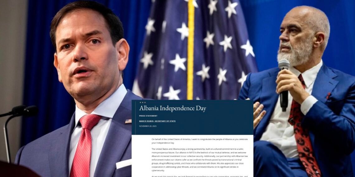 Washingtoni i kujton Ramës kartelet e dr@gës në Ditën e Flamurit