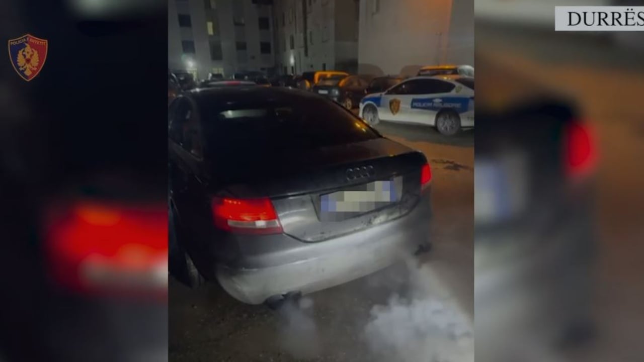 Xhiruan gomat e makinave në mes të natës në bulevardin e Durrësit, nis hetimi për dy të rinjtë