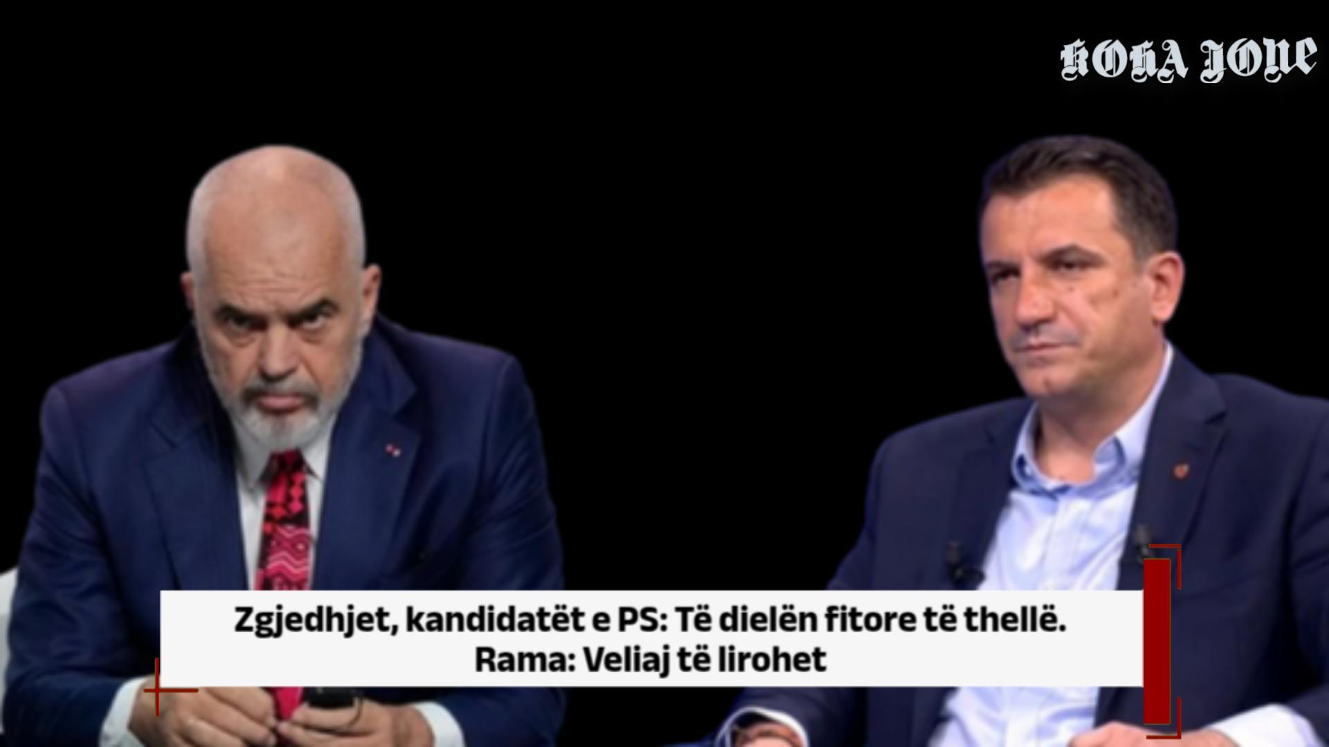 Zgjedhjet, kandidatët e PS: Të dielën fitore të thellë. Rama: Veliaj të lirohet