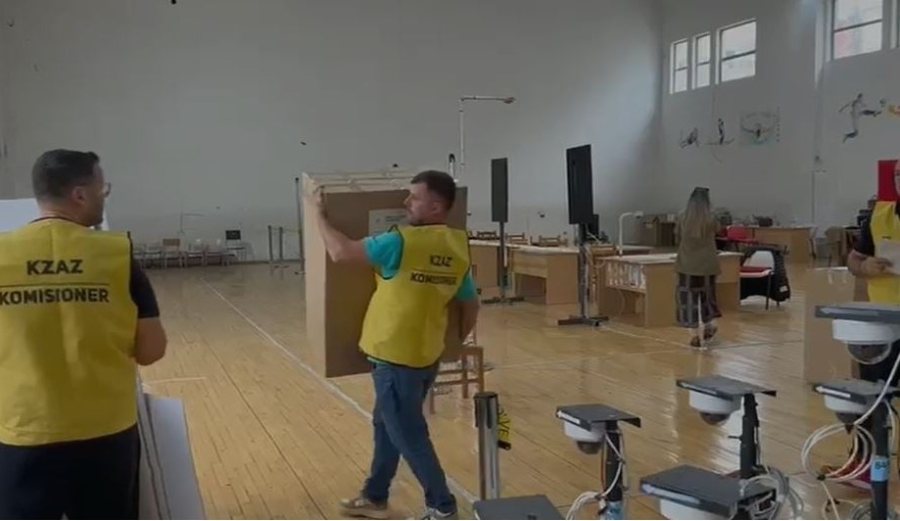 Zgjedhjet, nis shpërndarja e bazës materiale në Vlorë