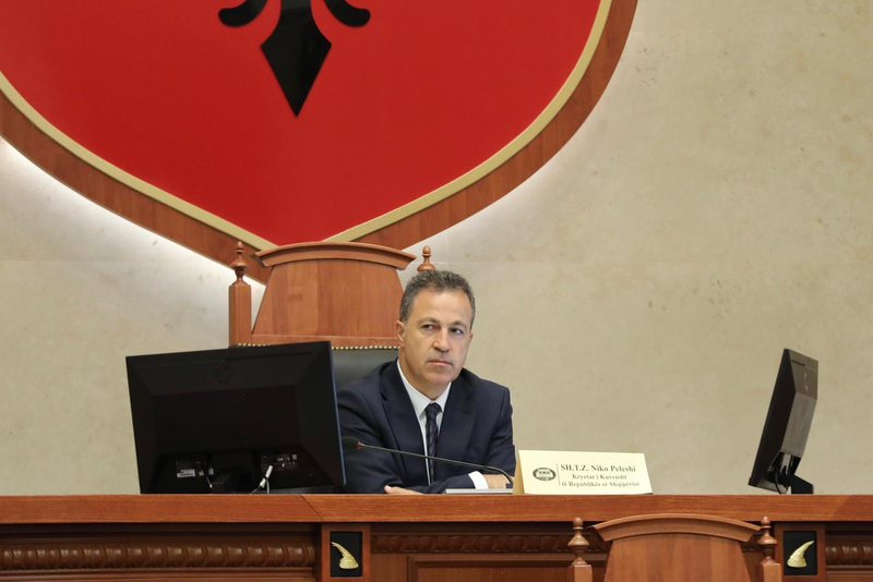 ‘Zoti Balluku’/ Lapsusi i Niko Peleshit shkakton të qeshura në sallë