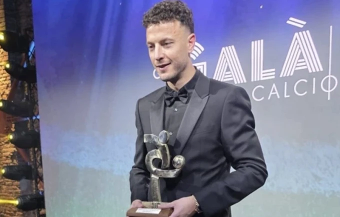 Amir Rrahmani përzgjidhet mbrojtësi më i mirë i Serisë A për vitin 2025