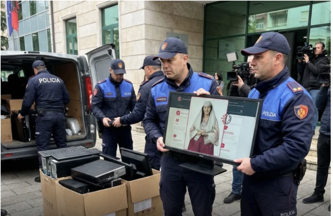 “’Arrestohet’ Diella/ Ryshfet në kriptomonedha, media kroate tallet me ministren e Ramës që do të luftojë korrupsionin