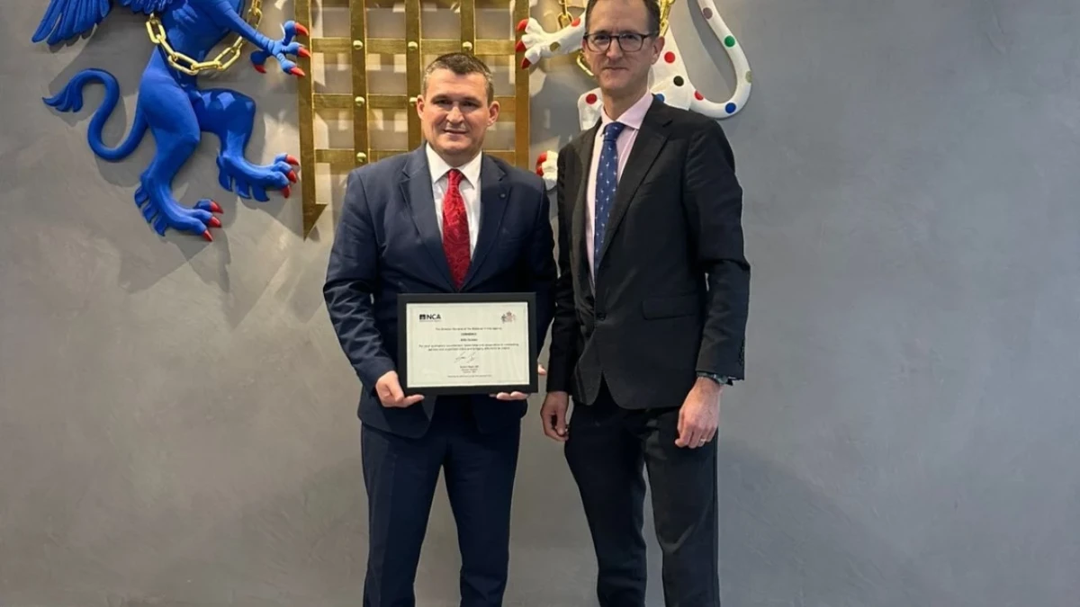 “Drejtimi i SPAK me guxim dhe integritet”, FBI-ja britanike i jep çmim mirënjohjeje Altin Dumanit