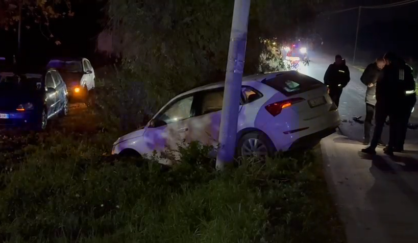 Dy të lënduar në aksidentin e ndodhur në rrugën e vjetër Fier–Ballsh