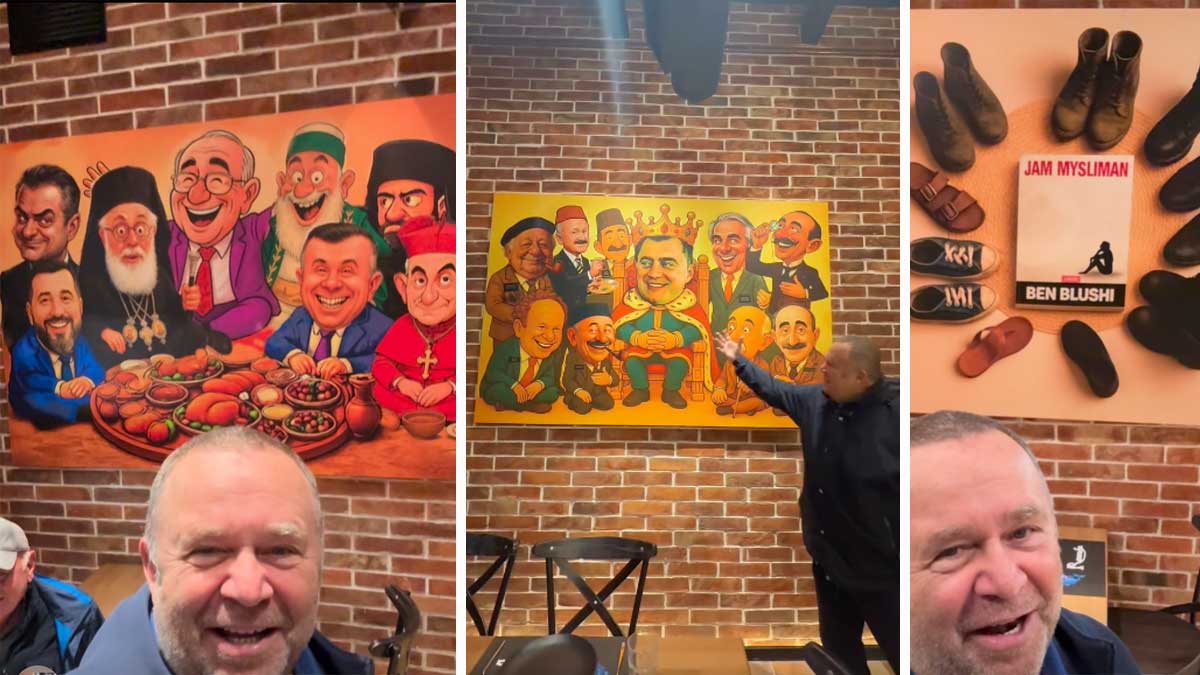 Hapet Allishverishi në Elbasan, Gjergj Luca surprizon me muralet që i japin karakteristikën unike restorantit të ri