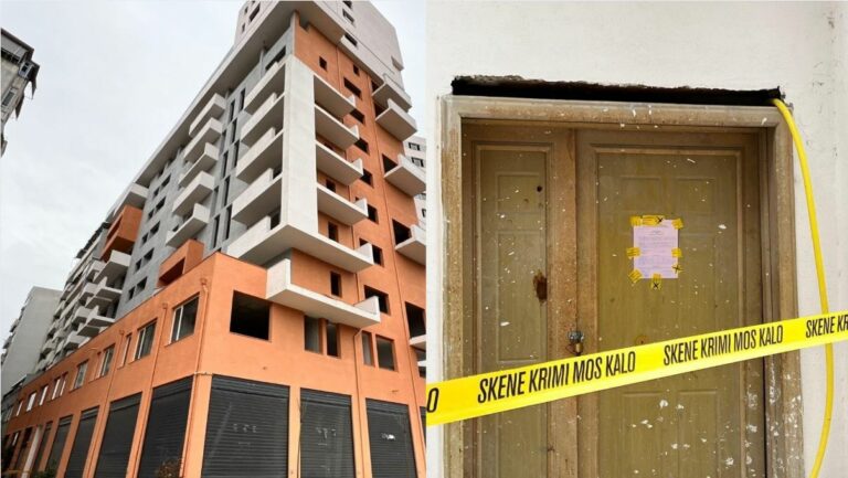IKMT i vendos shiritin pallatit me 14 kate në Tiranë/ Pezullohen punimet, 3 katet e objektit pa leje ndërtimi