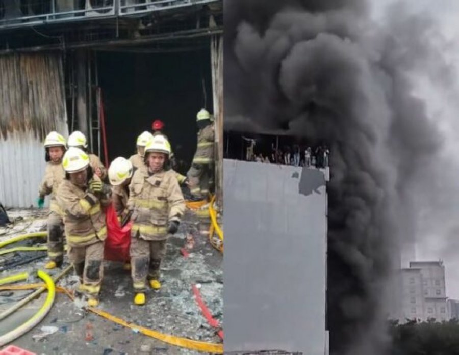 Indonezi/ Zjarr i madh në një ndërtesë shtatëkatëshe në Xhakarta, 17 të vdekur dhe dhjetëra të bllokuar në godinë