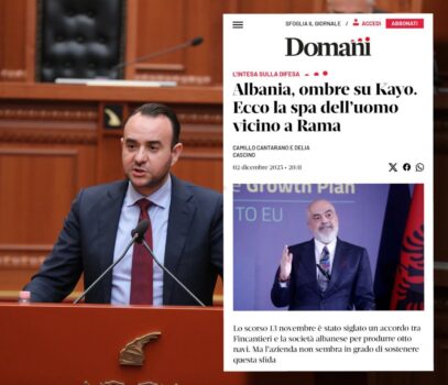 Klevis Balliu denoncon në “Domani” aferën “Kayo”: Modeli Rama-Balluku, kapje totale e shtetit