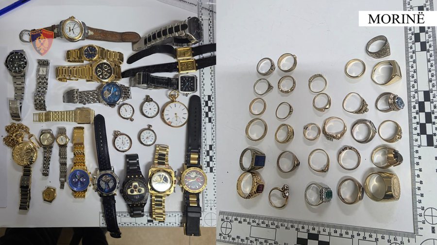 Kontrabandoi bizhuteri floriri dhe ora dore me vlerë 50 mijë euro, arrestohet 33-vjeçari në Morinë