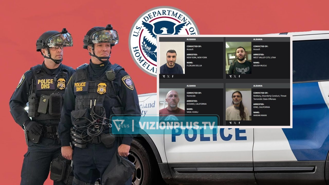 “Më të këqijtë e më të këqijve”, Departamenti Amerikan i Sigurisë Kombëtare publikon listën e të rrezikshmëve, kush janë 6 shqiptarët e arrestuar