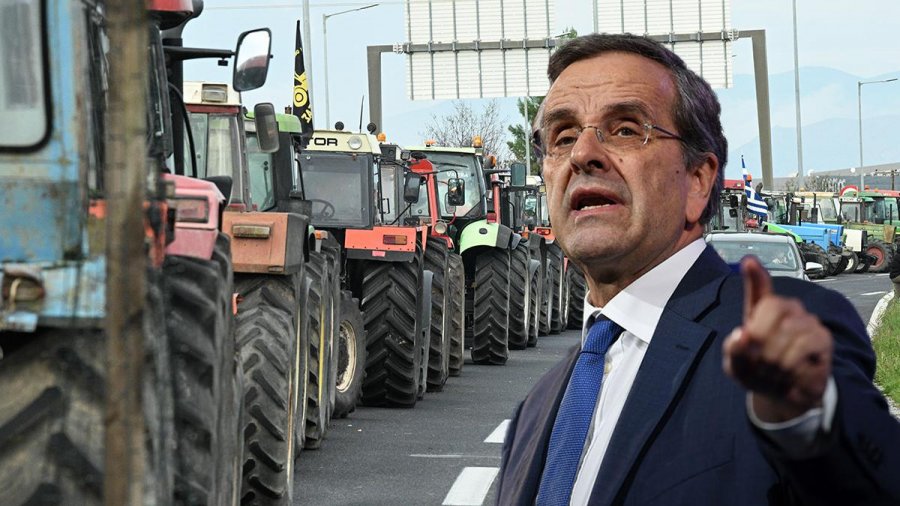 ‘Pa fermerë, nuk ka vend’, Samaras kritikon ashpër Qeverinë për mënyrën e trajtimit të bujqësisë