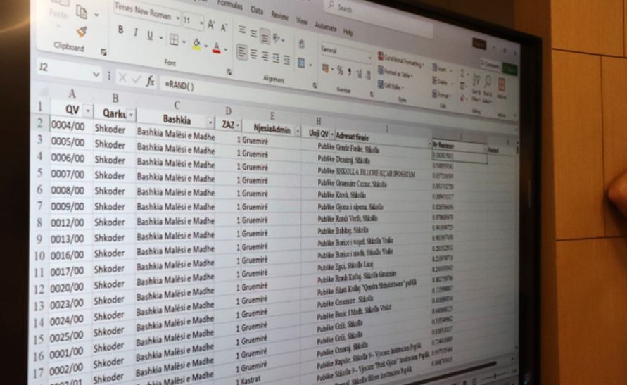 Përzgjedhje rastësore/ KQZ hedh shortin, 210 kuti në total