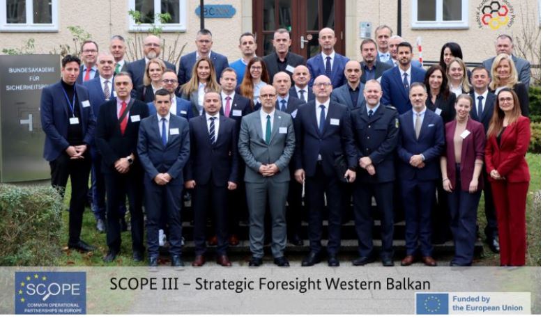 Policia e Shtetit pjesëmarrëse në Seminarin e Parashikimit Strategjik për Ballkanin Perëndimor në Berlin