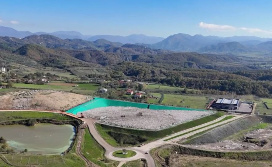 Rama ndan pamje nga Impianti i përpunimit të mbetjeve në Tiranë: Duhet ulur volumi në përfundon në landfill
