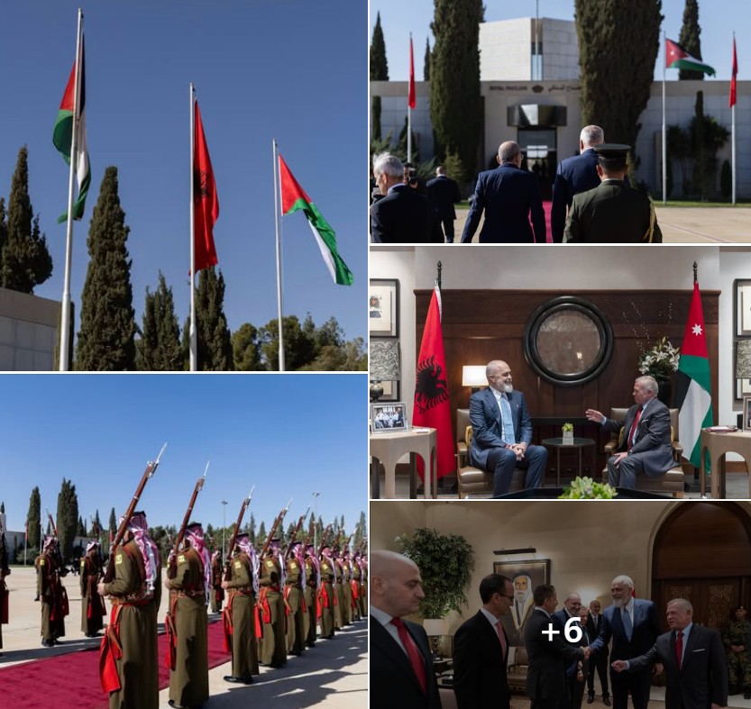 Rama në Aman: Takim zyrtar me Mbretin Abdullah II bin Al-Hussein