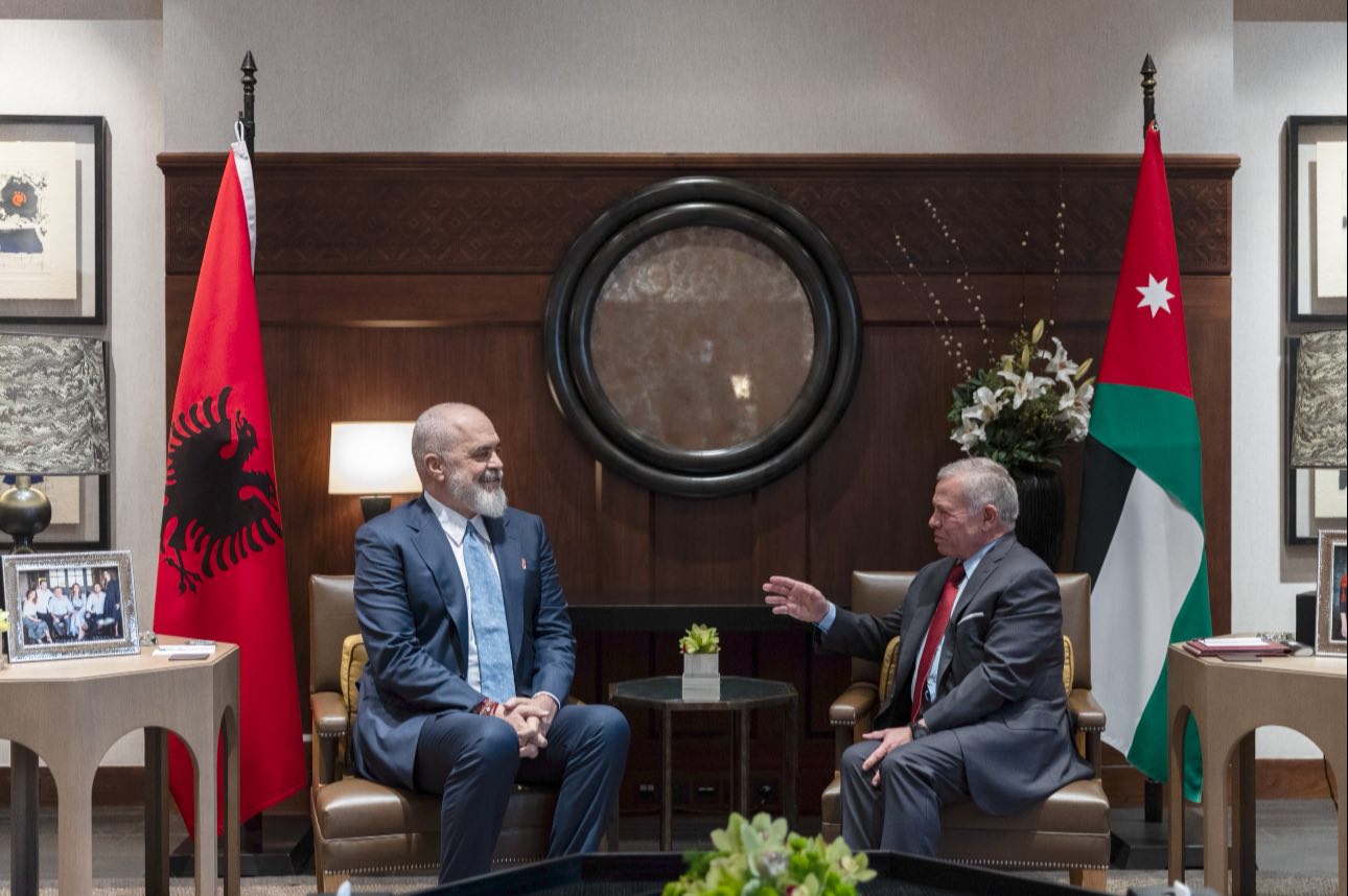 Rama vizitë në Jordani: Takim me Mbretin Abdullah II bin Al-Hussein
