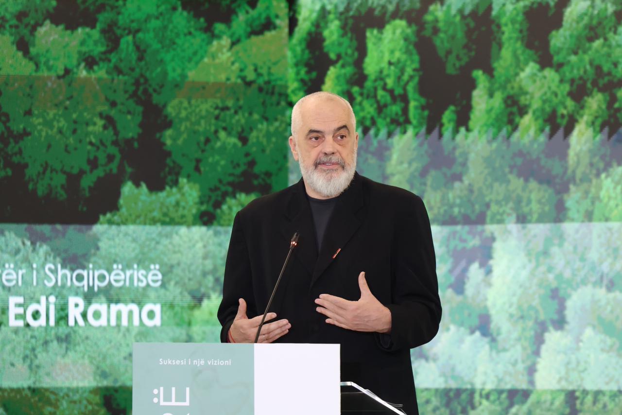 Reformë për zonat e mbrojtura, Rama: Monitorim i pyjeve me dronë, mjedisi kriter i rëndësishëm për antarësimin në BE