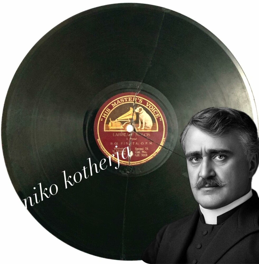 Restaurohet disku i rrallë me zërin e At Gjergj Fishtës, në gjendjen fillestare ishte e pamundur për t’u dëgjuar