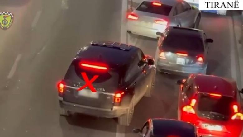 Rrugorja e Tiranës bën bilancin, 2 mijë gjoba gjatë 24 orëve të fundit: 1261 për qëndrim të gabuar të mjeteve