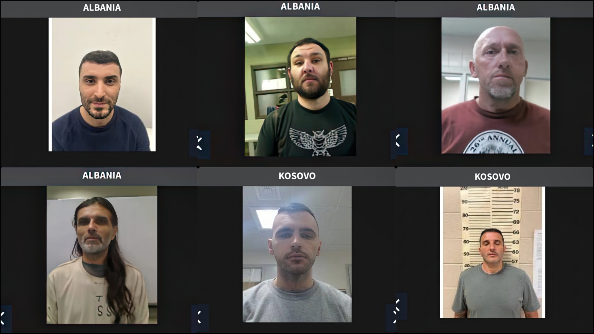 SHBA publikon listën e personave të rrezikshëm, 6 shqiptarë mes të arrestuarve