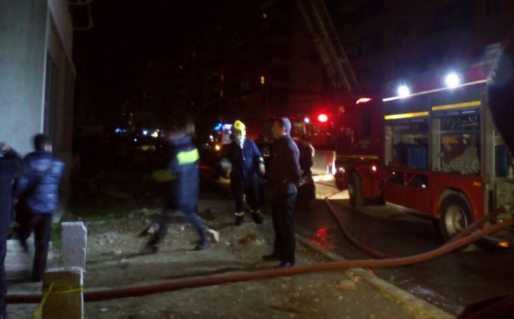 Shpërthen bombola e gazit pranë tregut çam, policia mbërrin menjëherë në vendngjarje