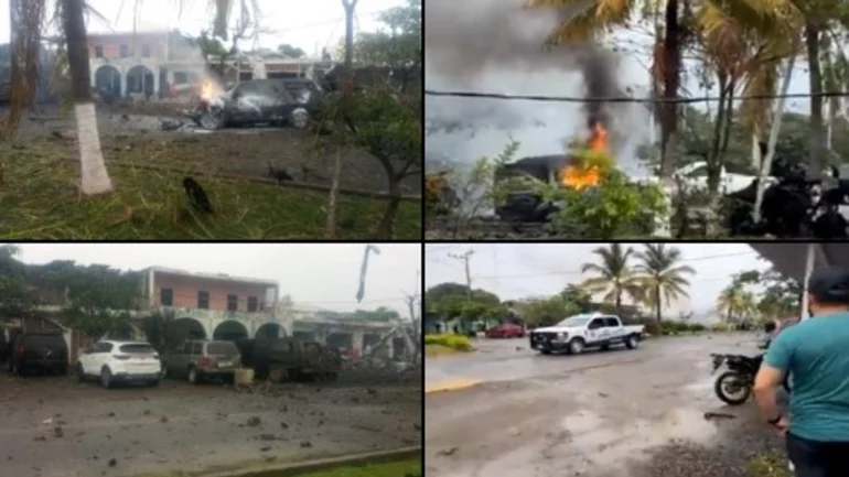 Shpërthim i fortë pranë një stacioni policie në Meksikë/ Raportohet për 5 viktima, mes tyre dhe 2 policë
