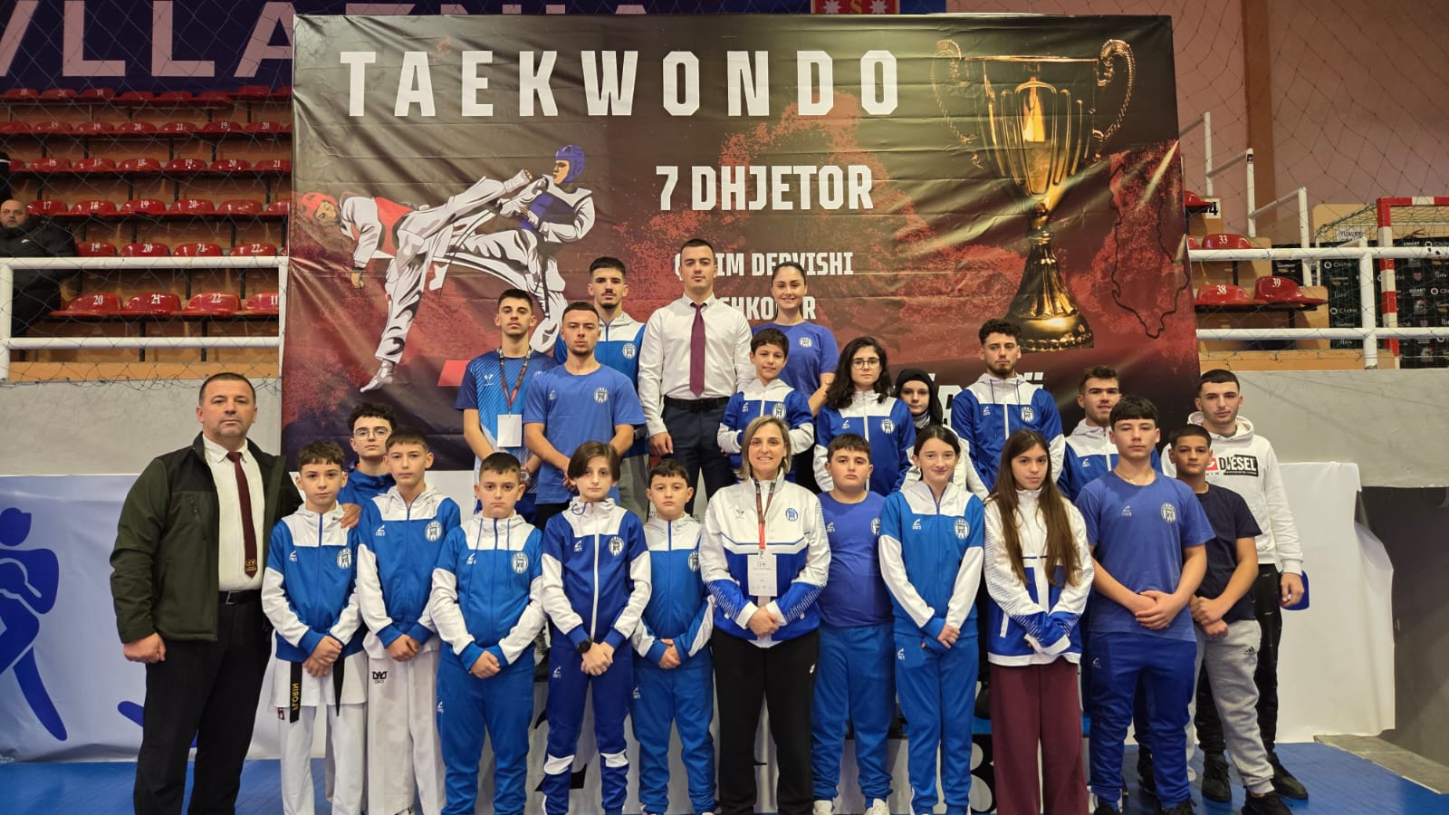 TAEKWONDO/ Spektakël në Kupë, Tirana fiton 26 medalje