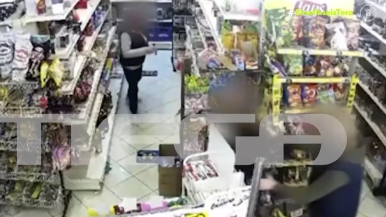 VIDEO/ Pamje të rënda, shqiptari masakron me thikë ish-gruan në Greqi, 50-vjeçarja u fut në një supermarket për të shpëtuar
