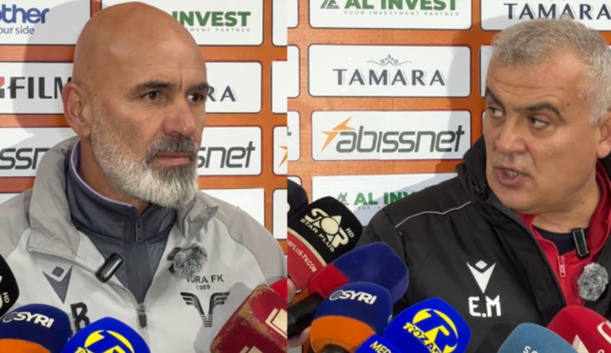 Vora-Vllaznia mbyllet pa gola/ Trajnerët: Nuk na heq synimin për fitore