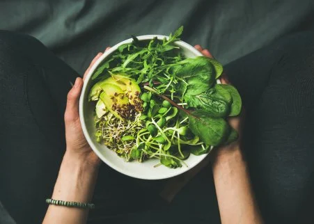 Në formë me ushqimet e stilit vegjetarian