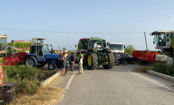 Protestë për grurin! Fermerët nuk pranojnë uljen e çmimit të grumbullimit