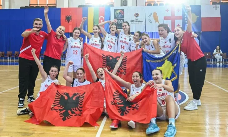 BASKETBOLL U-18/ Kategoria e tretë e Kampionatit Europian, Shqipëria fiton bronz me vajzat e djemtë