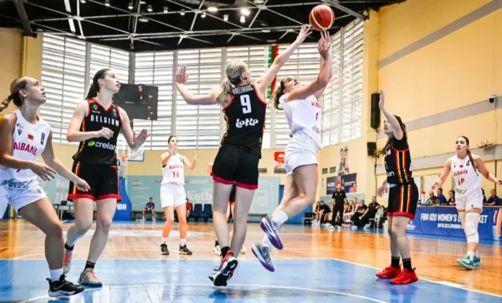 BASKETBOLL U-20/ Disfatë 30-150, Shqipëria “zbërthehet” nga Belgjika