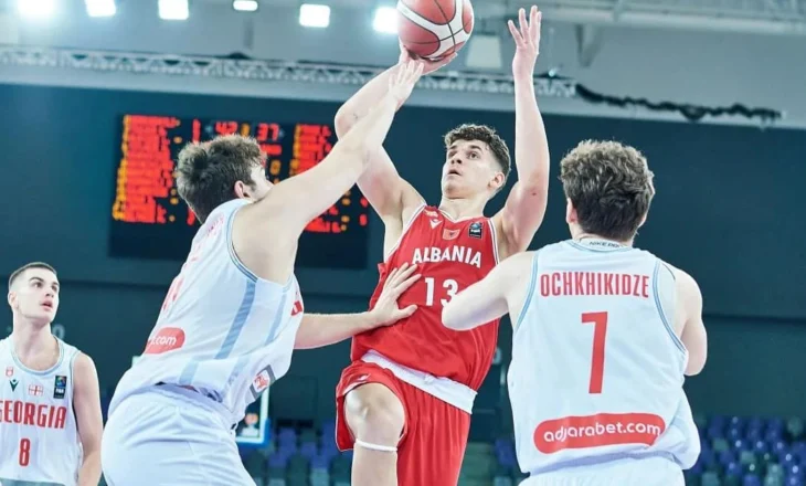 BASKETBOLL U-20/ Shqipëria, KO në debutim kundër Gjeorgjisë