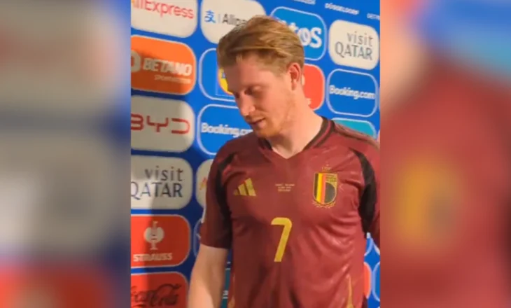 “Budalla”, Kevin De Bruyne nuk e mbajnë nervat ndaj gazetarit – Video