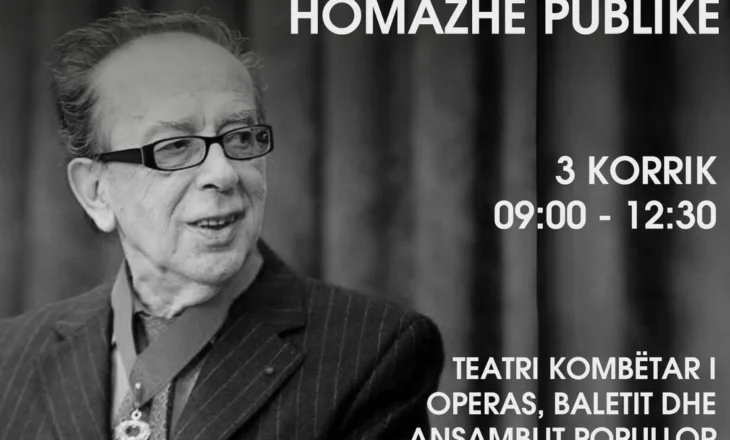 Ceremonia Shtetërore për nderimin dhe përcjelljen e fundit të Ismail Kadaresë, detaje për homazhet publike