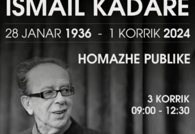 Ceremonia Shtetërore për nderimin dhe përcjelljen e fundit të Ismail Kadaresë