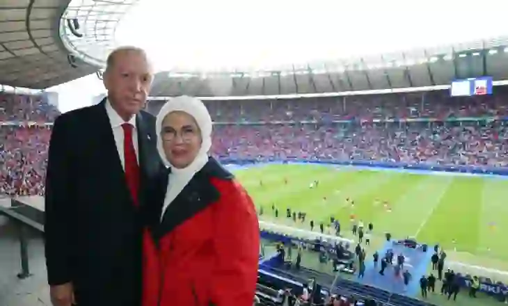 Euro 2024/ Erdogan në stadiumin olimpik të Berlinit