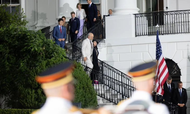 FOTO/ Pjesë e Samitit të NATO-s në SHBA, Rama ndan pamje nga darka e shtruar nga Biden në Shtëpinë e Bardhë