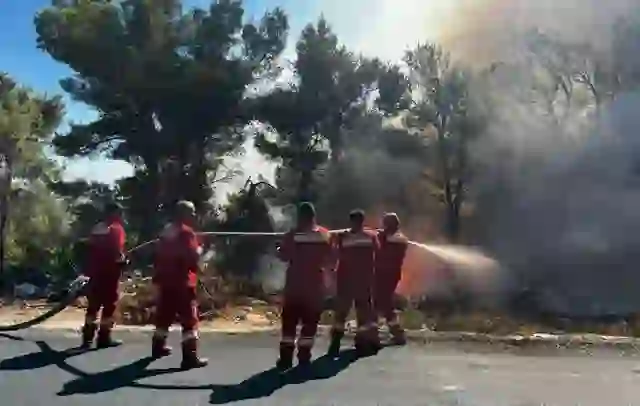 Mbrojtja Civile: Shuhet zjarri në Shëngjin