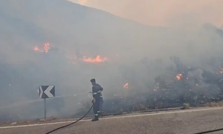 Nis sërish puna për shuarjen e zjarreve në Bashkinë e Dropullit, problematike situata edhe në fshatrat në Finiq